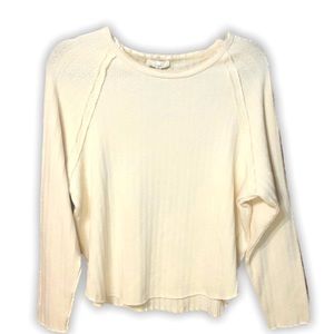 NWT EASEL | BOUTIQUE YELLOW LONG SLEEVE TOP SZ S